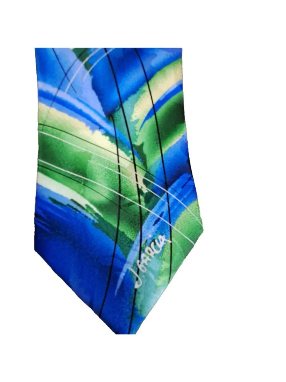J.Garcia Men's Silk Tie Desert Storm Collector's Edition